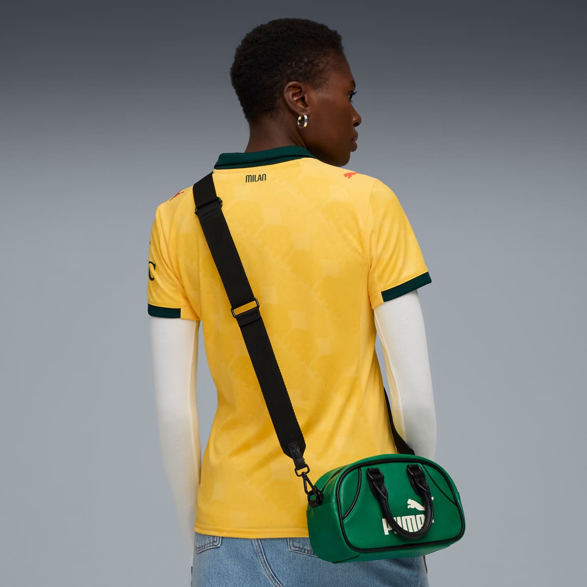 PUMA AC Milan 25/26 derde voetbalshirt voor Dames, Geel, Maat S thumbnail 3