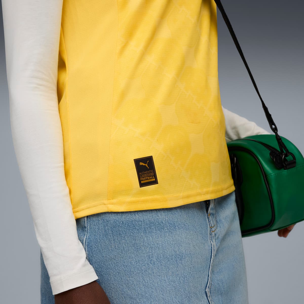 PUMA AC Milan 25/26 derde voetbalshirt voor Dames, Geel, Maat S thumbnail 2