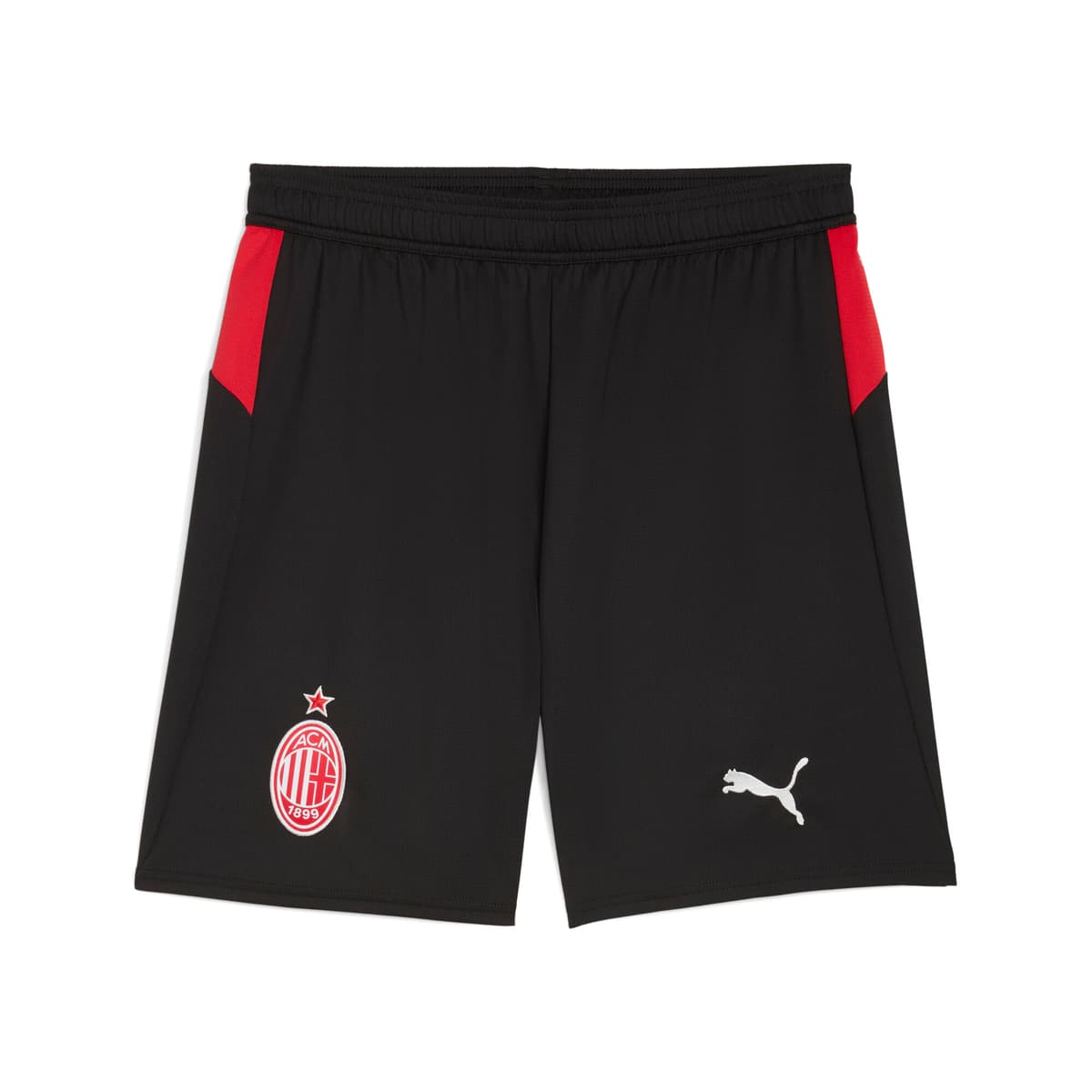 PUMA AC Milan 25/26 short voor Heren, Zwart/Rood, Maat XL