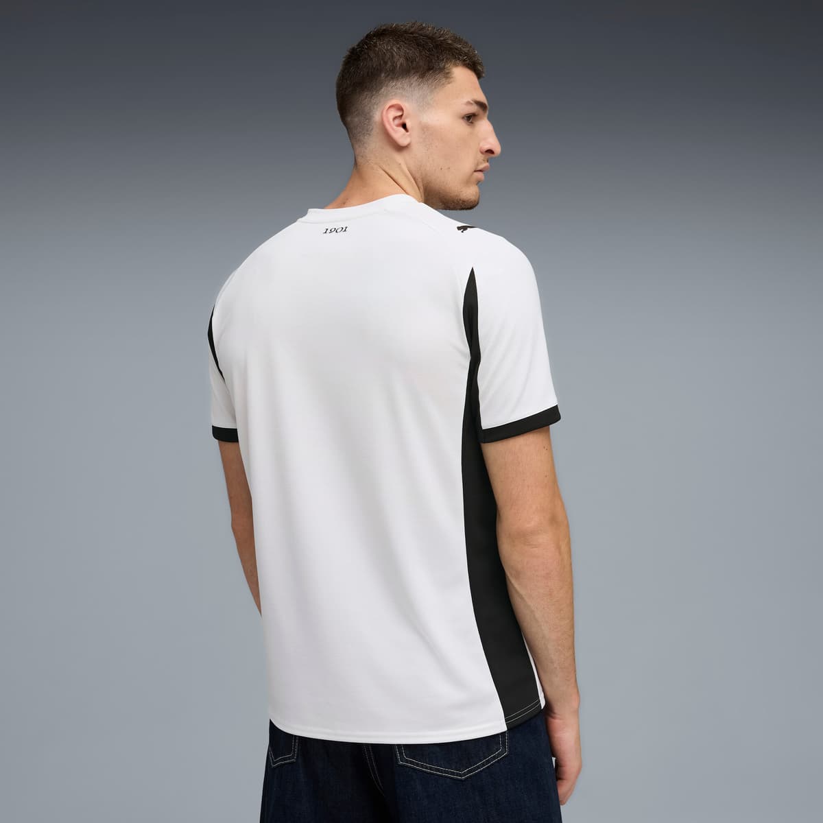 PUMA Stade Rennais FC 25/26 uitshirt voor Heren, Zwart/Wit, Maat M thumbnail 3