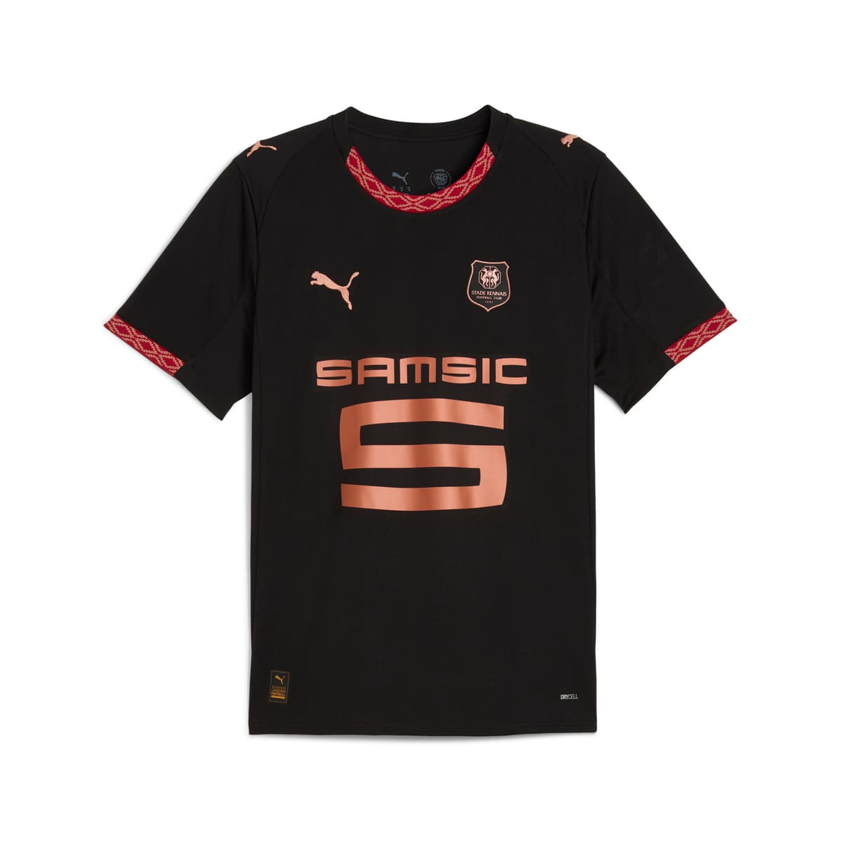PUMA Stade Rennais FC 25/26 derde shirt voor Heren, Zwart, Maat M