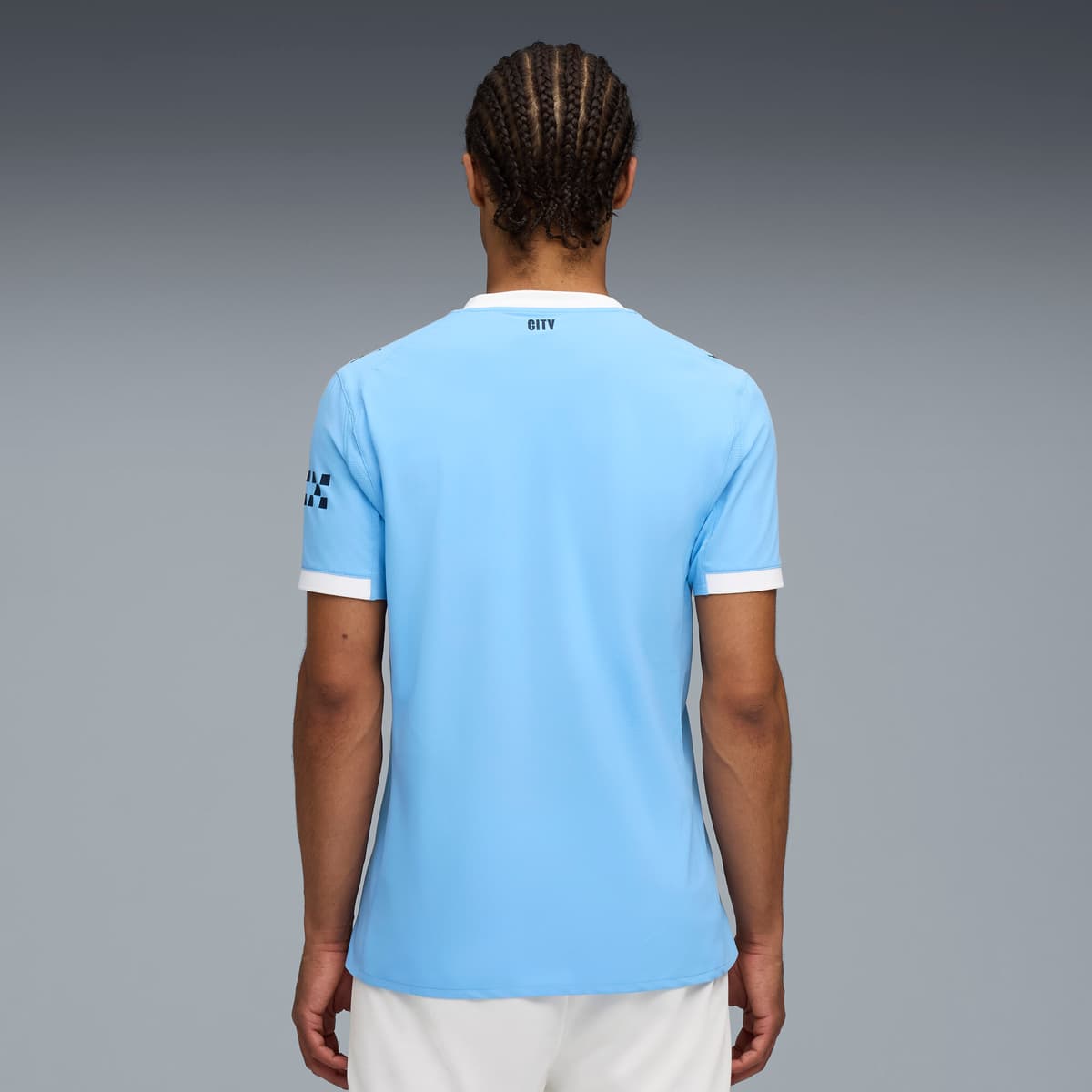 PUMA Manchester City 25/26 Authentic thuisshirt voor Heren, Blauw/Wit, Maat 3XL thumbnail 4