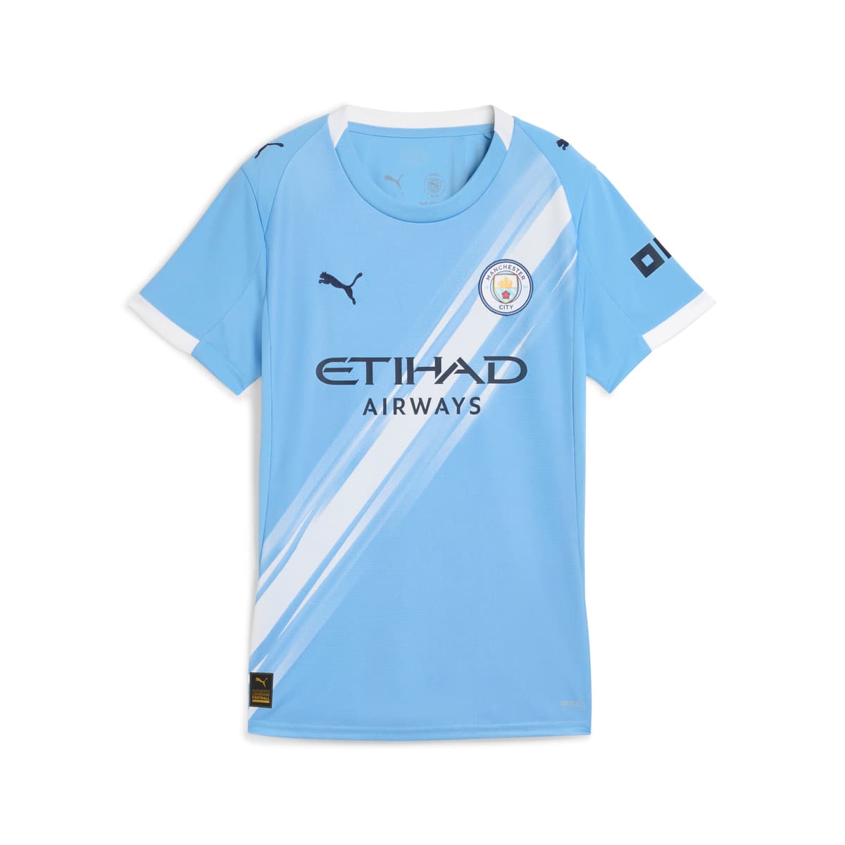 PUMA Manchester City 25/26 thuisshirt voor Dames, Blauw/Wit, Maat S