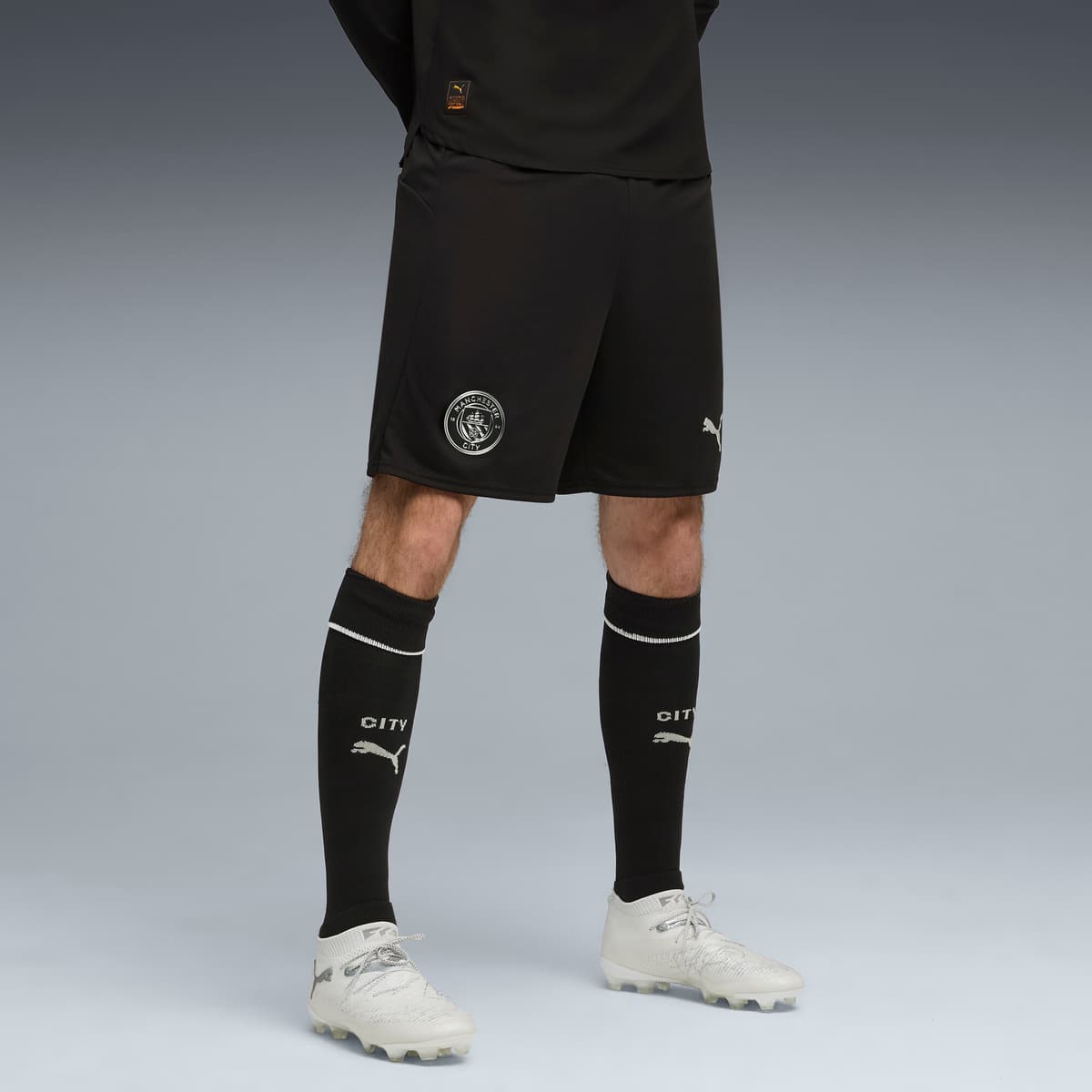 PUMA Manchester City 25/26 short voor Heren, Zwart, Maat XL thumbnail 6