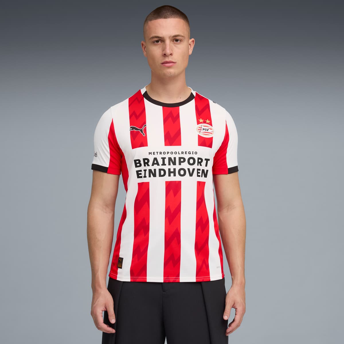 PUMA PSV Eindhoven 25/26 thuisshirt voor Heren, Rood/Wit, Maat M thumbnail 6