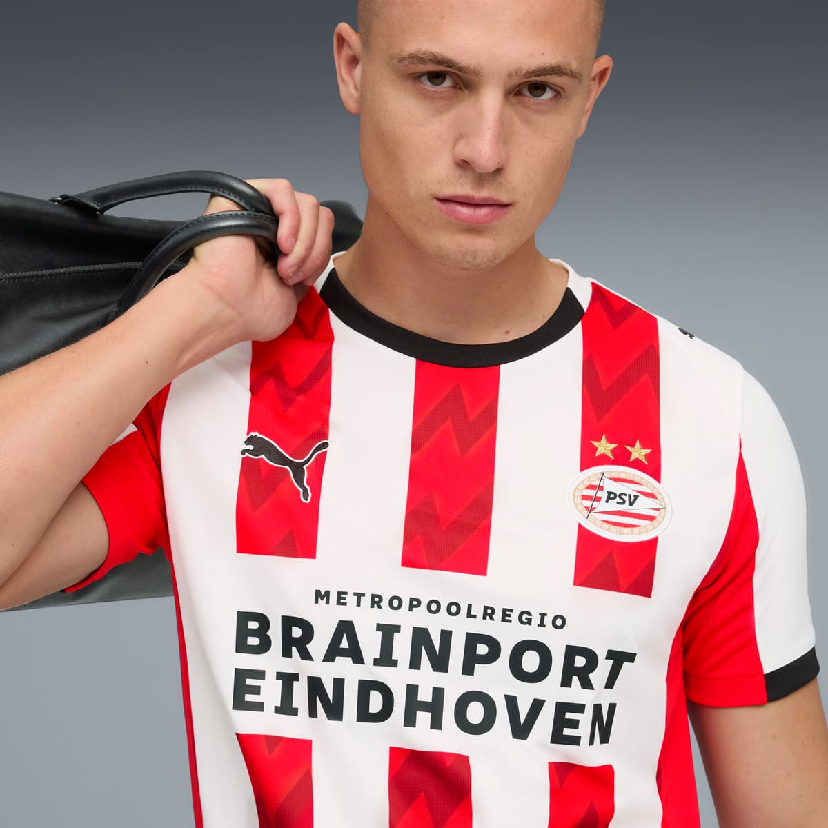 PUMA PSV Eindhoven 25/26 thuisshirt voor Heren, Rood/Wit, Maat M thumbnail 5