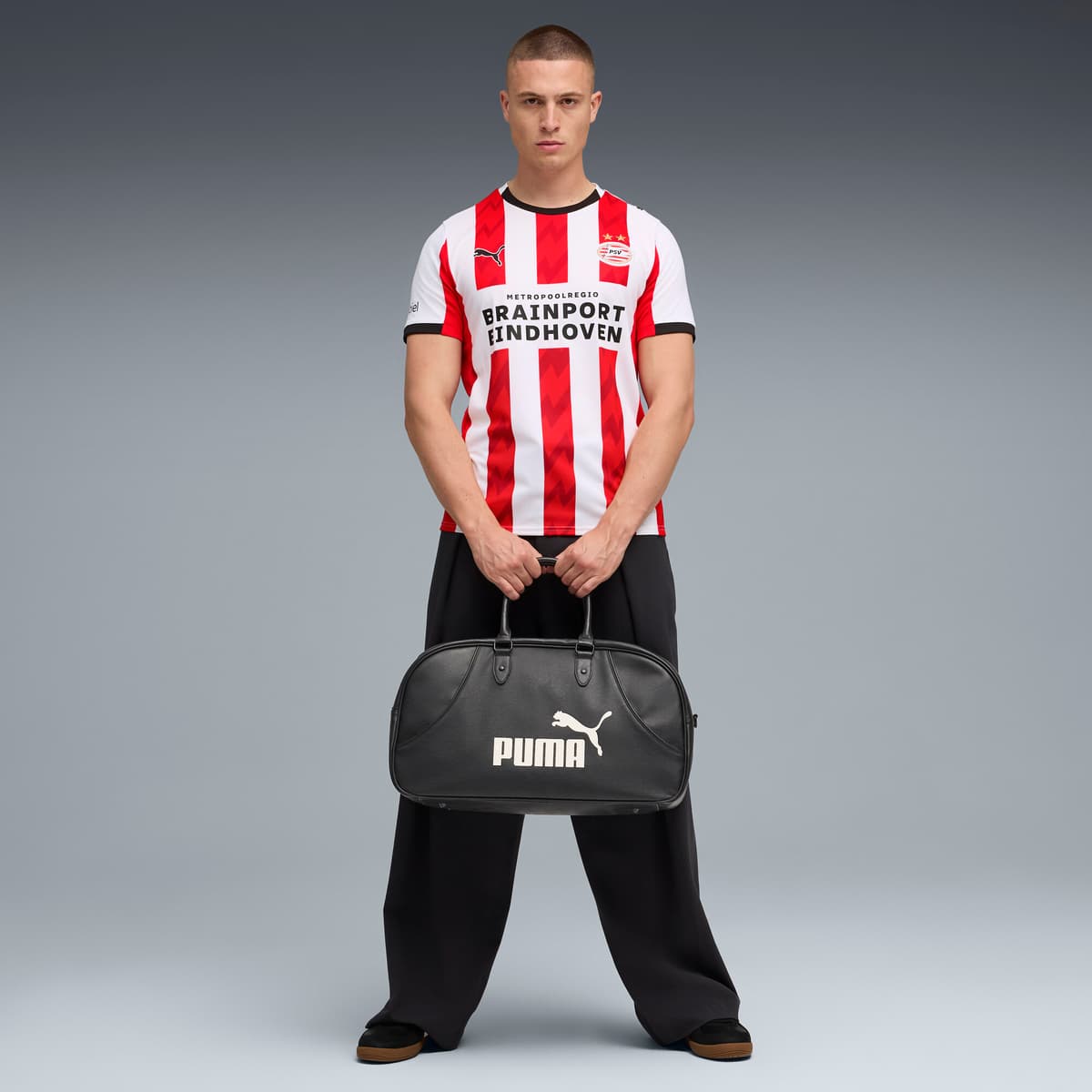 PUMA PSV Eindhoven 25/26 thuisshirt voor Heren, Rood/Wit, Maat M thumbnail 4