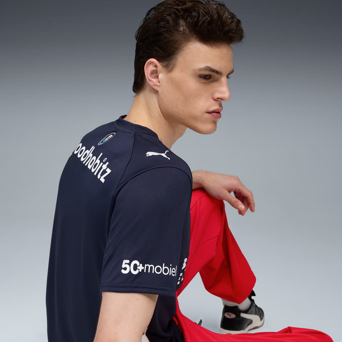 PUMA PSV Eindhoven 25/26 uitshirt voor Heren, Blauw/Wit, Maat XXL thumbnail 2