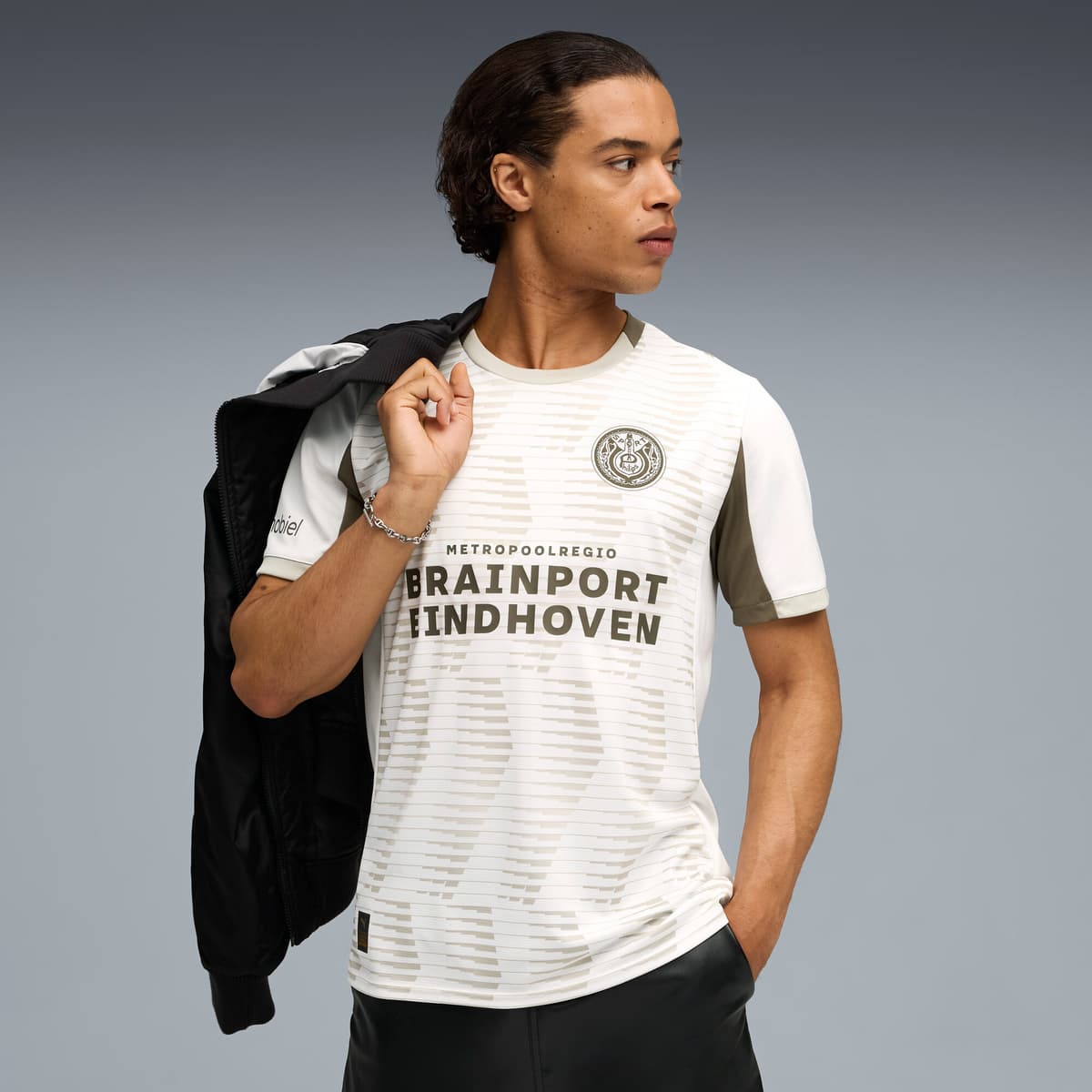 PUMA PSV Eindhoven 25/26 derde shirt voor Heren, Wit, Maat XL thumbnail 6