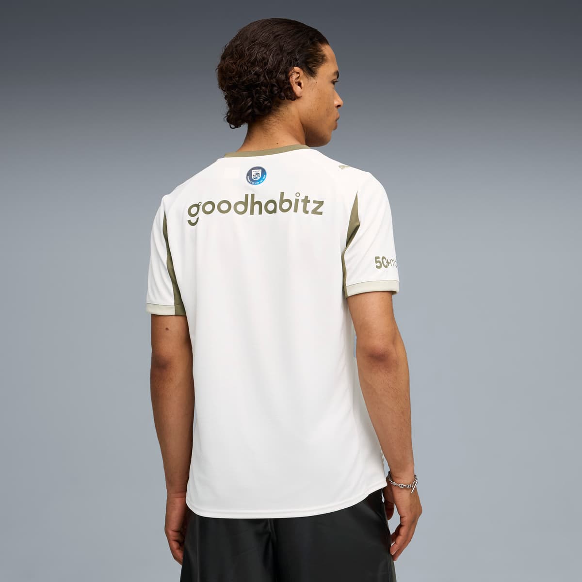 PUMA PSV Eindhoven 25/26 derde shirt voor Heren, Wit, Maat XL thumbnail 3