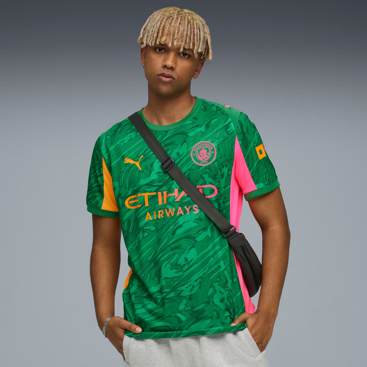 PUMA Manchester City 25/26 keepersshirt voor Heren, Groen, Maat XL thumbnail 6