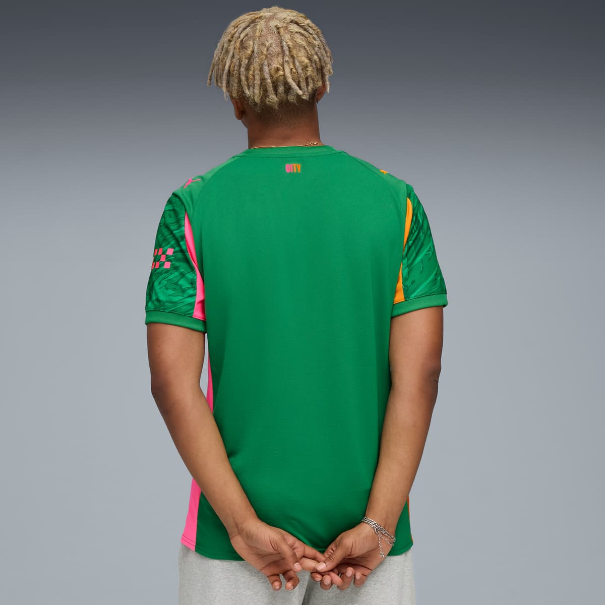 PUMA Manchester City 25/26 keepersshirt voor Heren, Groen, Maat XL thumbnail 3