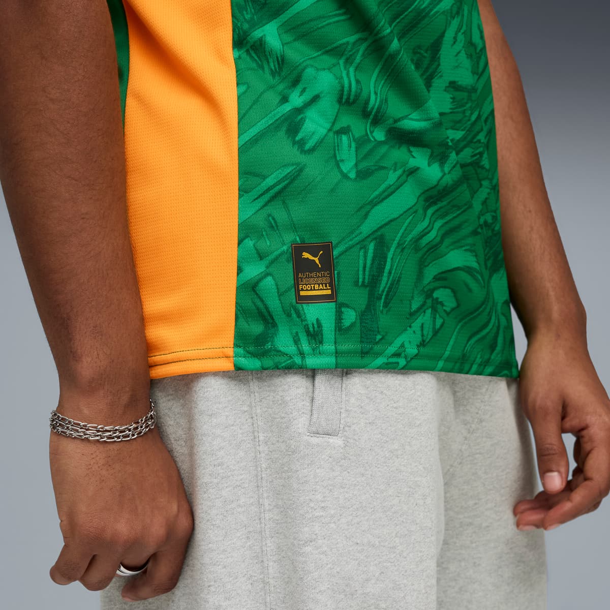 PUMA Manchester City 25/26 keepersshirt voor Heren, Groen, Maat XL thumbnail 2