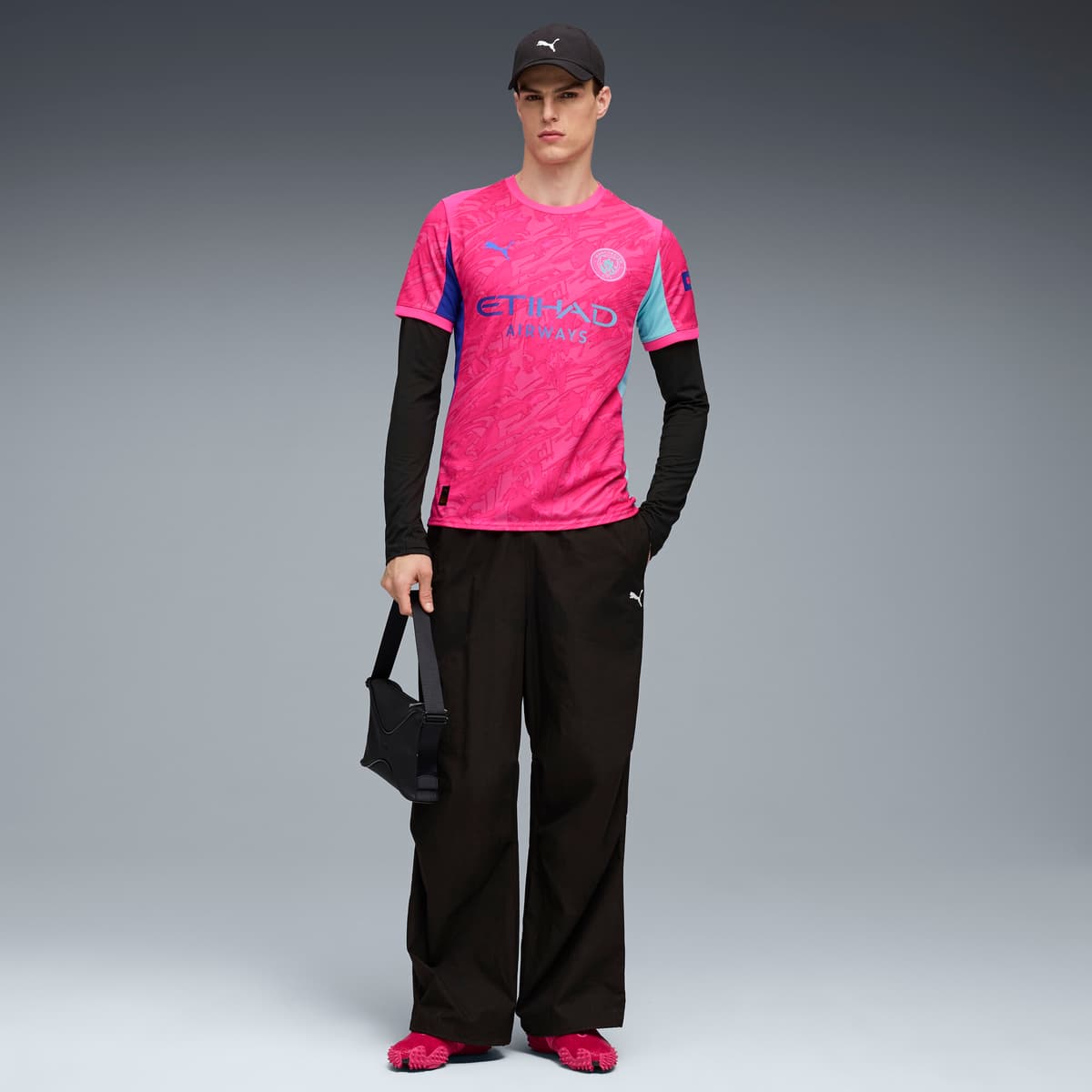 PUMA Manchester City 25/26 keepersshirt voor Heren, Roze, Maat S thumbnail 5