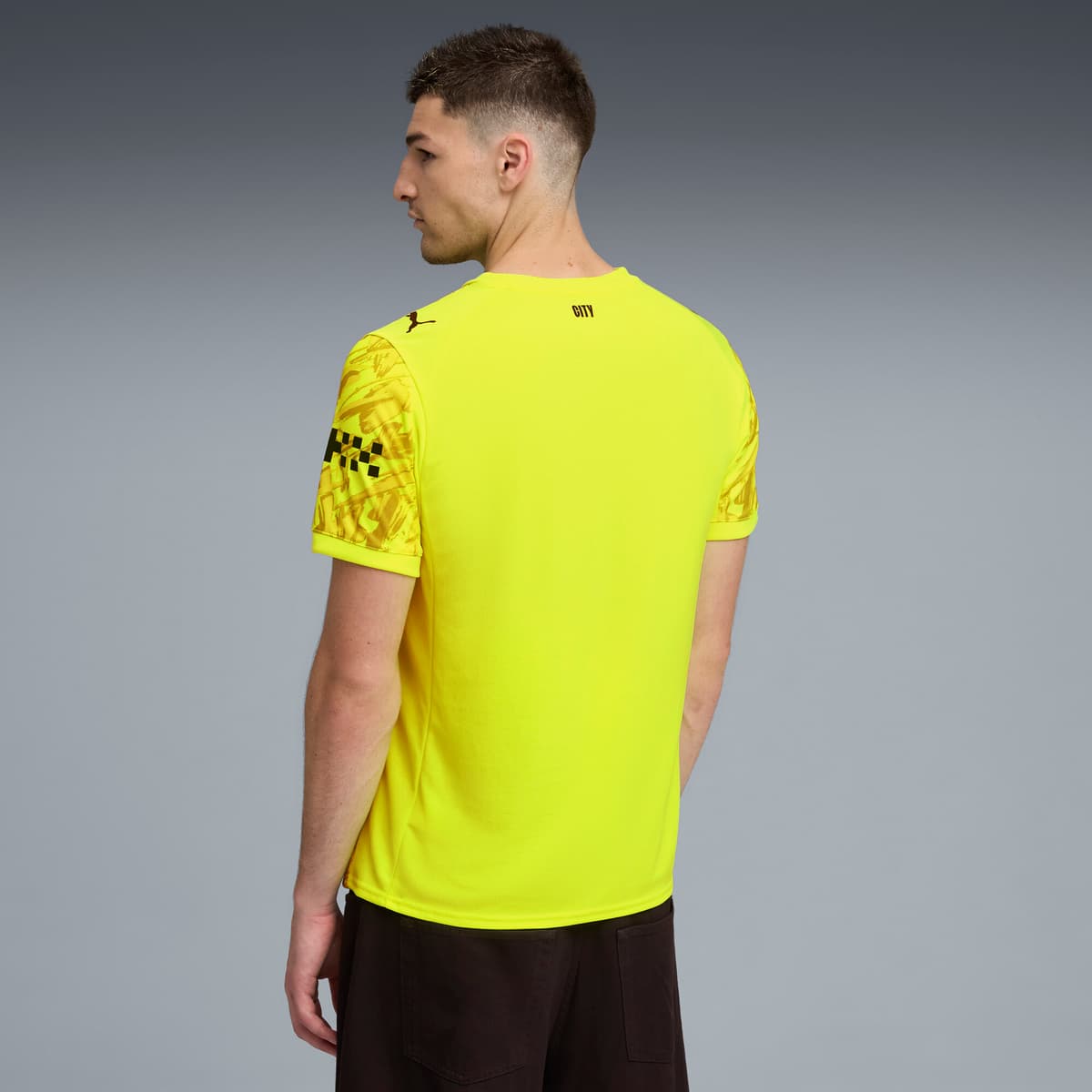 PUMA Manchester City 25/26 keepersshirt voor Heren, Geel, Maat XS thumbnail 3