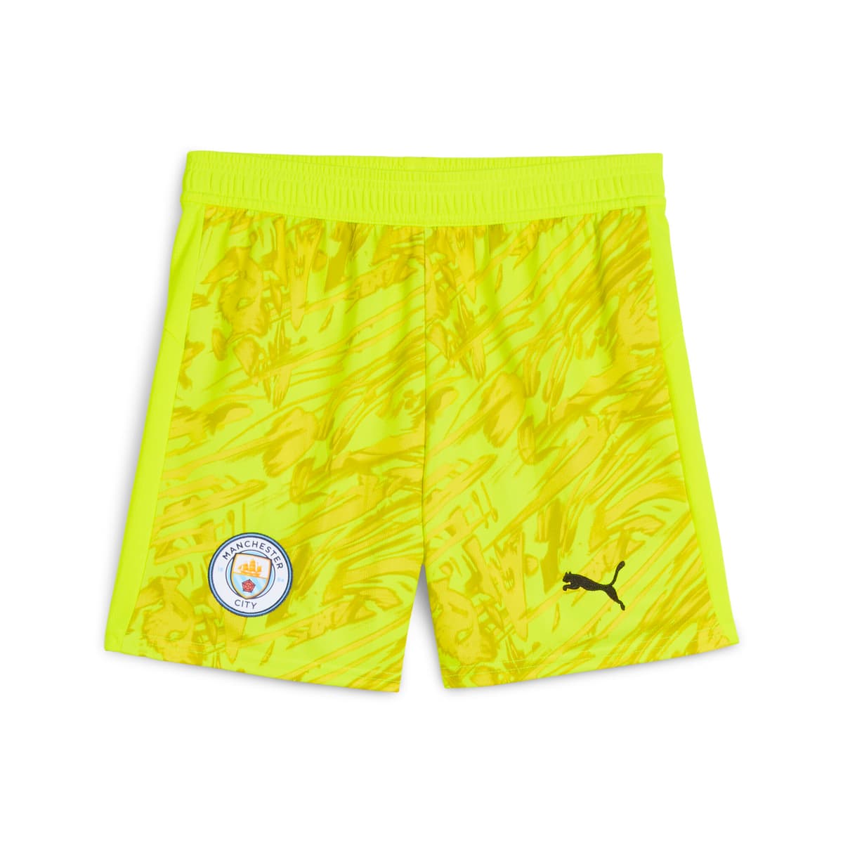 PUMA Manchester City 25/26 keepersshort, Geel, Maat 11-12Y thumbnail 3