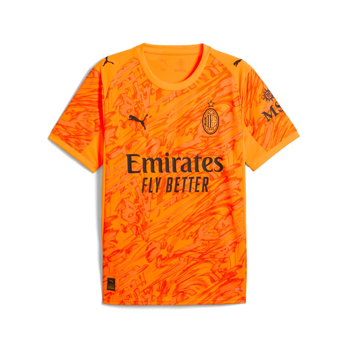 PUMA AC Milan 25/26 keepershirt voor Heren, Zwart, Maat 3XL