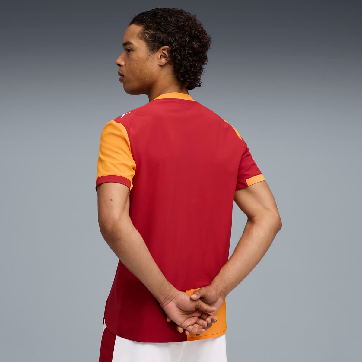 PUMA Galatasaray SK 25/26 Authentic thuisshirt voor Heren, Rood/Oranje, Maat XS thumbnail 3