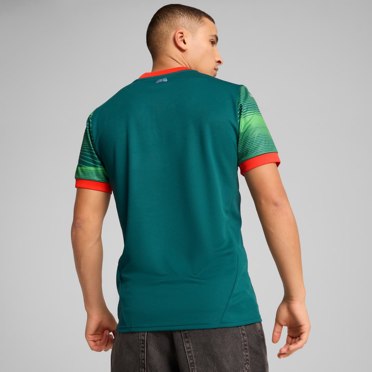 PUMA Portugal Esportsshirt voor Heren, Groen, Maat 3XL thumbnail 5