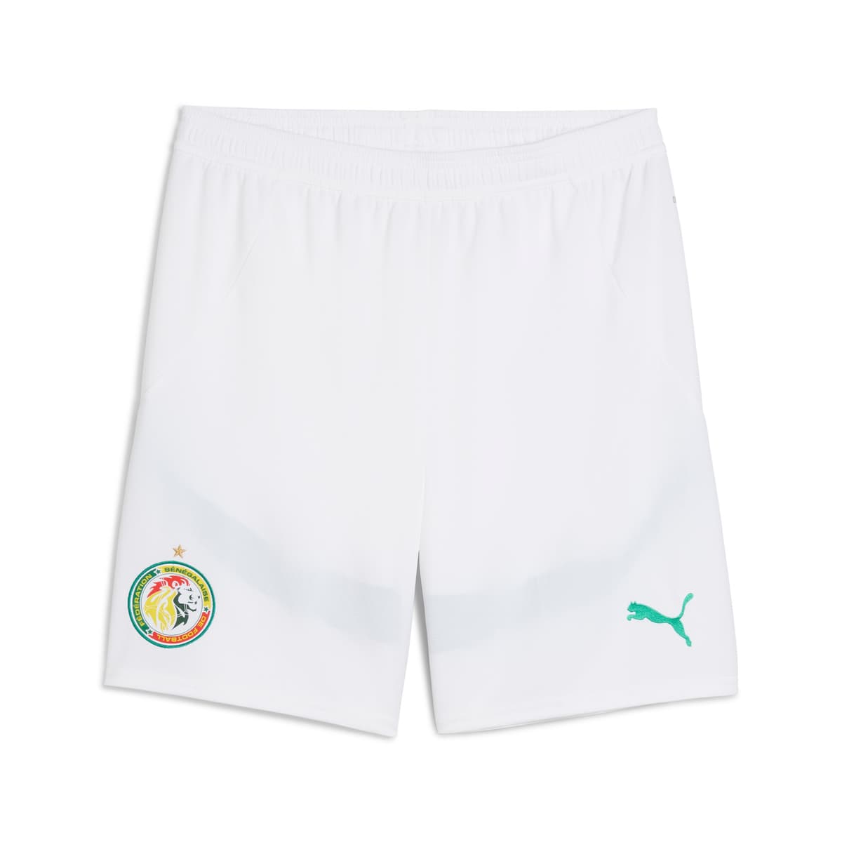PUMA Senegal 2025 short voor Heren, Groen/Wit, Maat M thumbnail 3