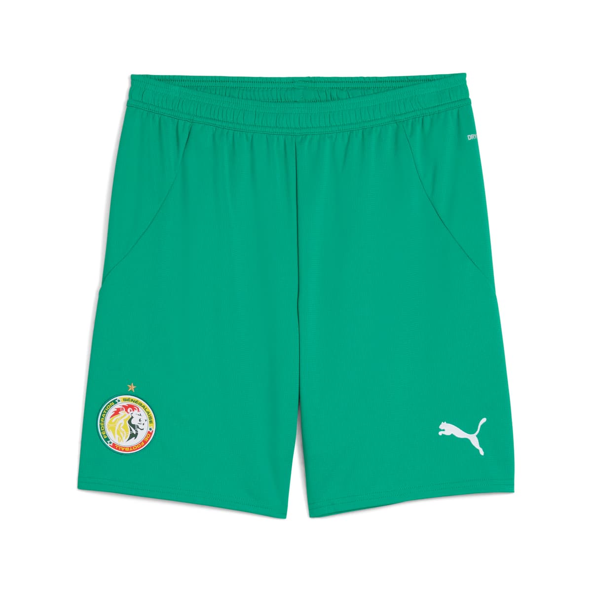 PUMA Senegal 2025 short voor Heren, Groen/Wit, Maat 3XL thumbnail 3