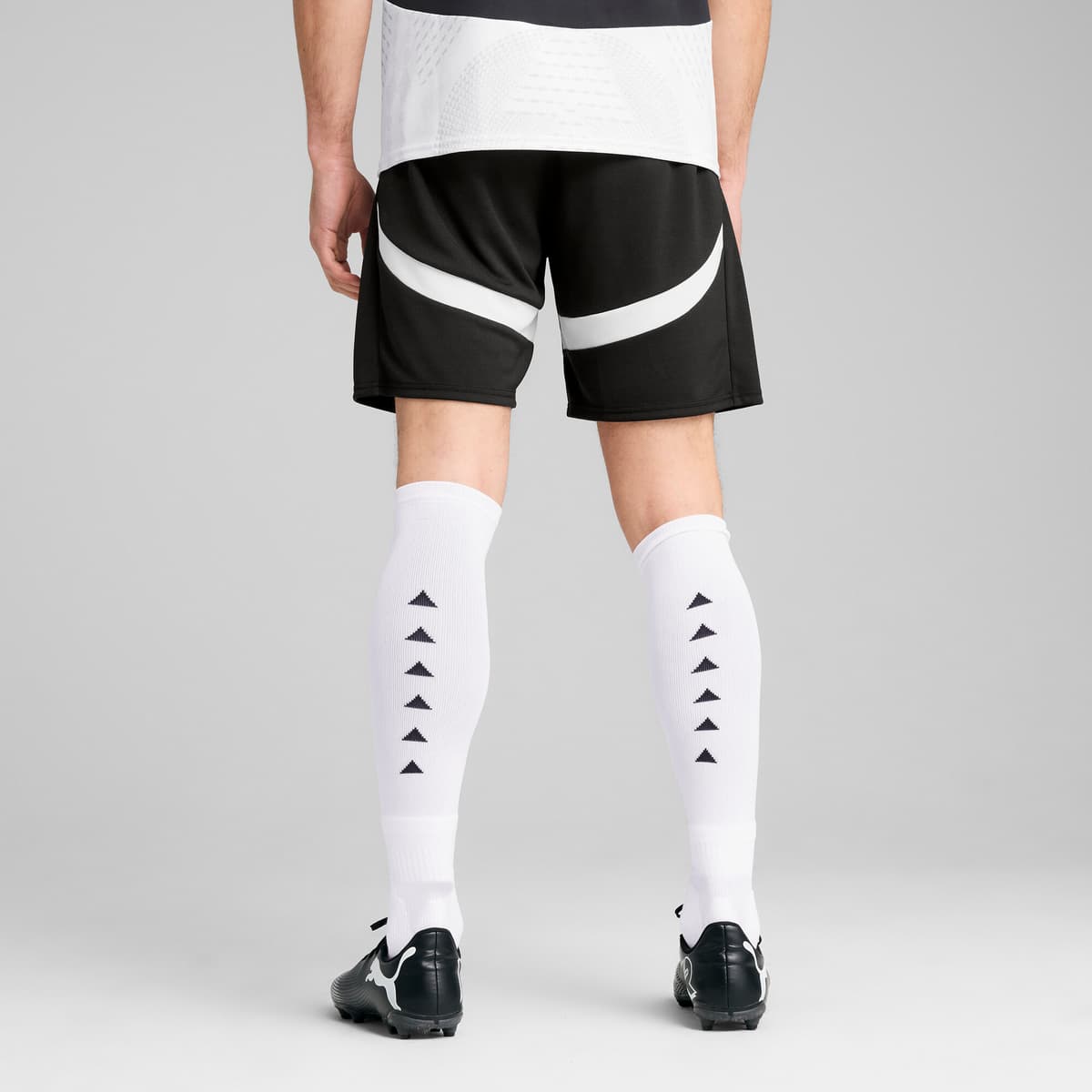 PUMA Egypte 2025 short voor Heren, Zwart/Wit, Maat 3XL thumbnail 3