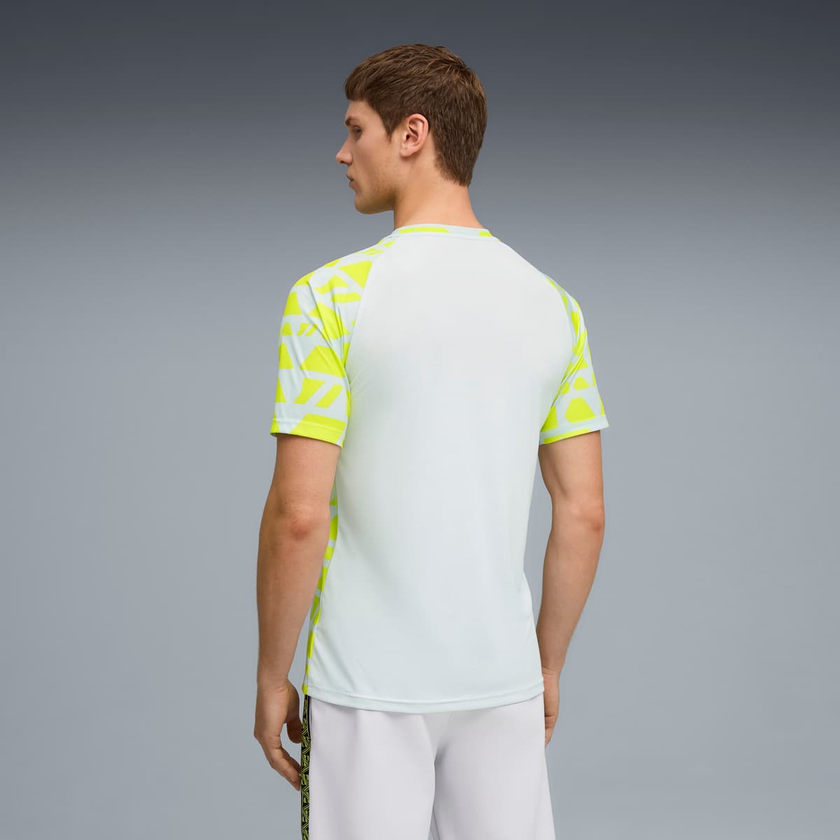 PUMA Borussia Dortmund pre-match shirt voor Heren, Geel/Zilver, Maat M thumbnail 3