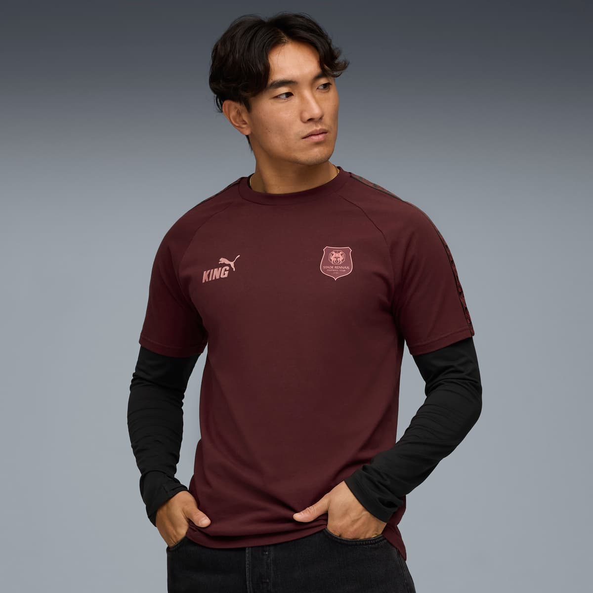 PUMA Stade Rennais FC KING T-shirt voor Heren, Maat 3XL thumbnail 4