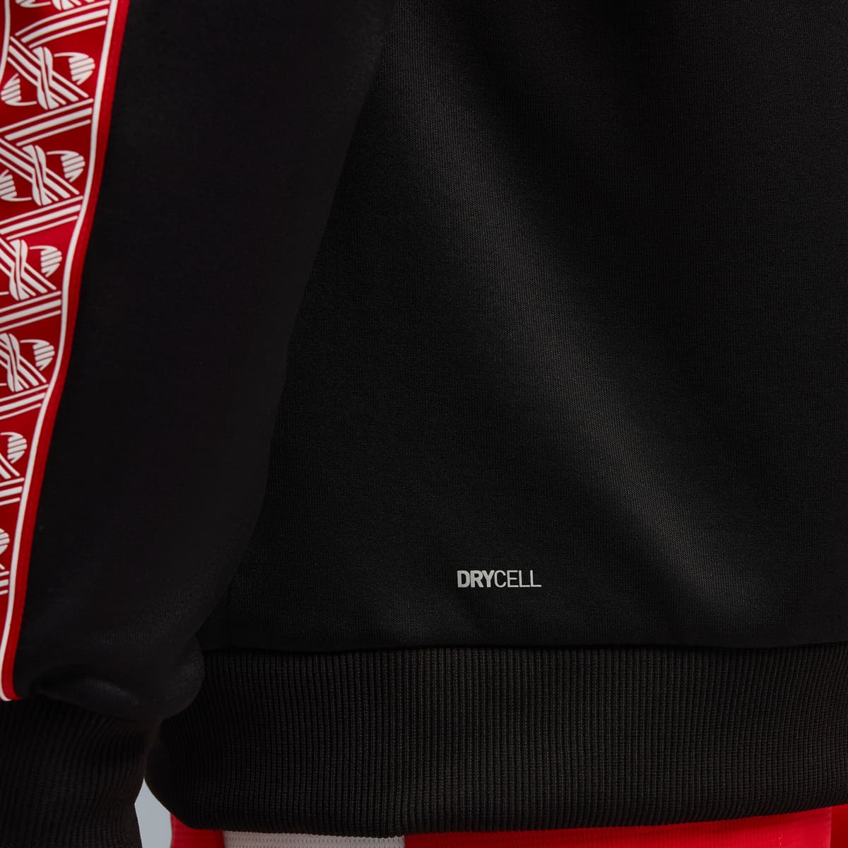 PUMA RB Leipzig KING Anthem jack voor Heren, Zwart/Rood, Maat XL thumbnail 4