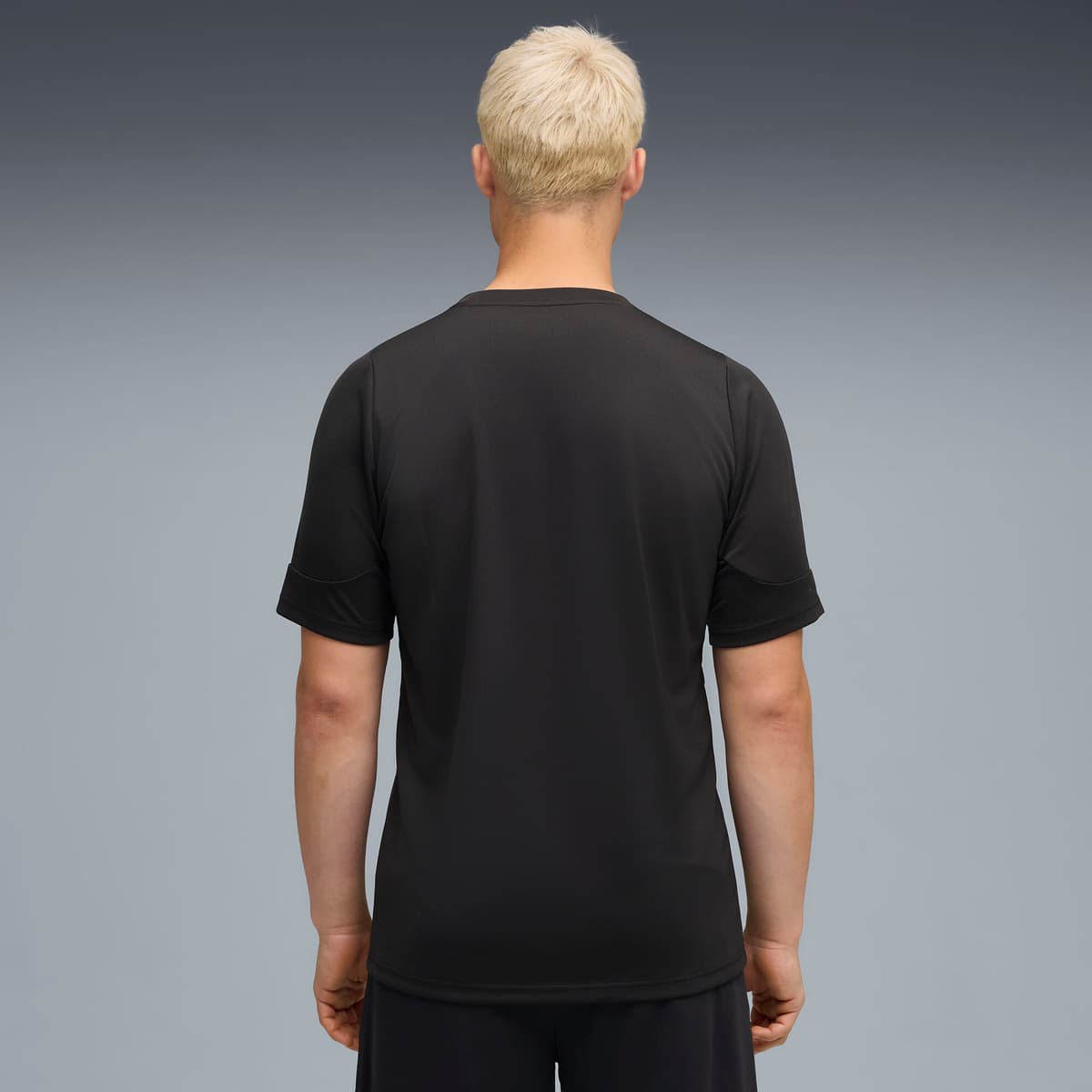 PUMA Manchester City trainingsshirt voor Heren, Zwart/Zilver, Maat XL thumbnail 3