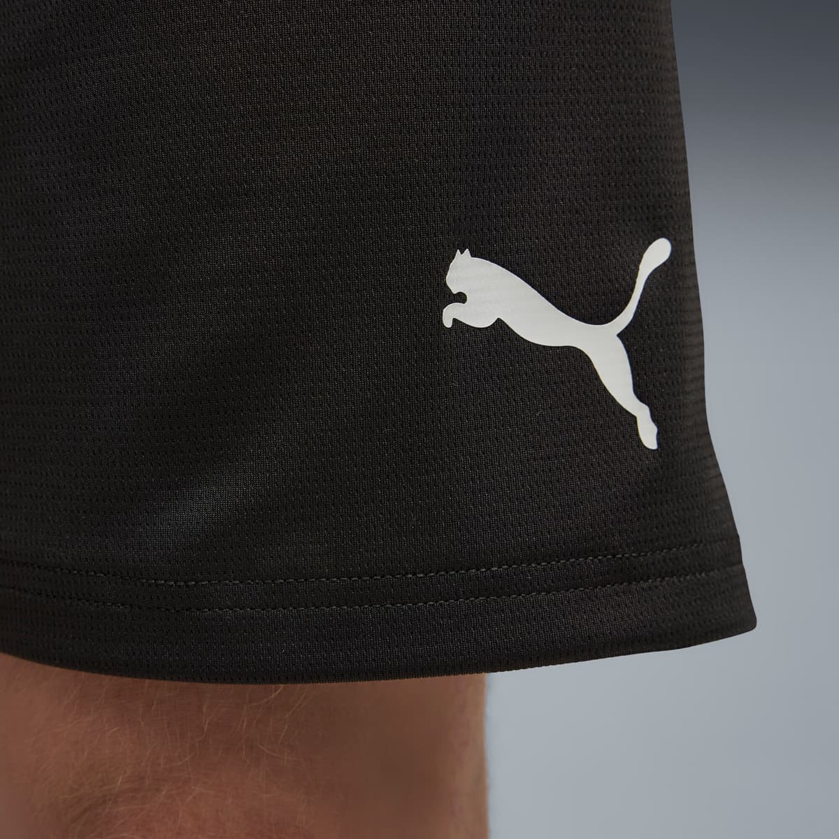 PUMA Manchester City trainingsshort voor Heren, Zwart/Zilver, Maat 3XL thumbnail 2
