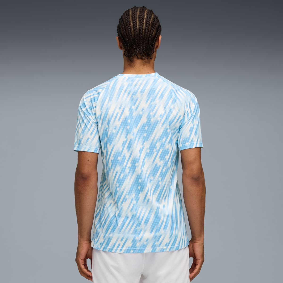 PUMA Manchester City prematch-shirt voor Heren, Zilver, Maat XXL thumbnail 3