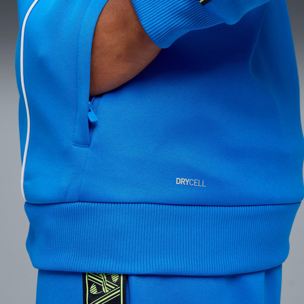 PUMA Manchester City KING Anthem jack voor Heren, Blauw/Groen, Maat L thumbnail 4