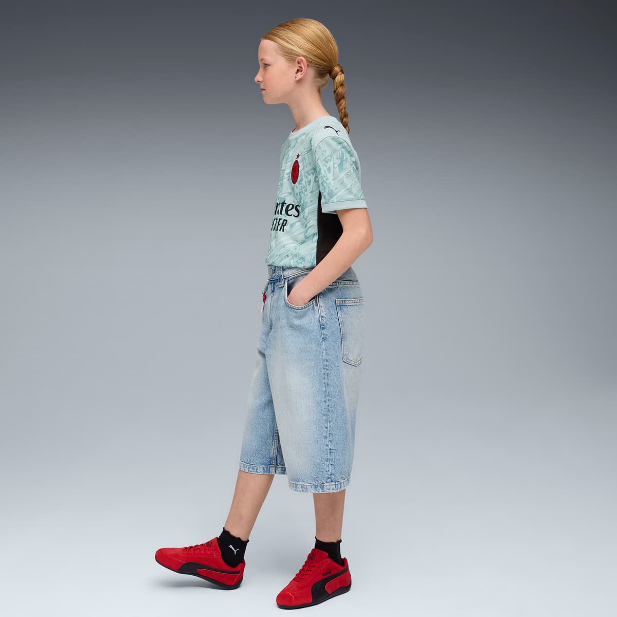 PUMA AC Milan 25/26 keepersshirt, Rood, Maat 13-14Y thumbnail 5