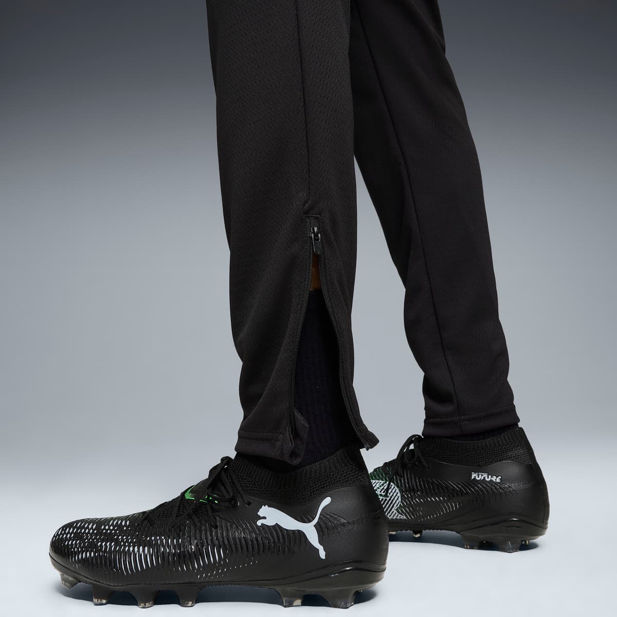 PUMA AC Milan trainingsbroek voor Heren, Zwart/Rood, Maat XL thumbnail 5