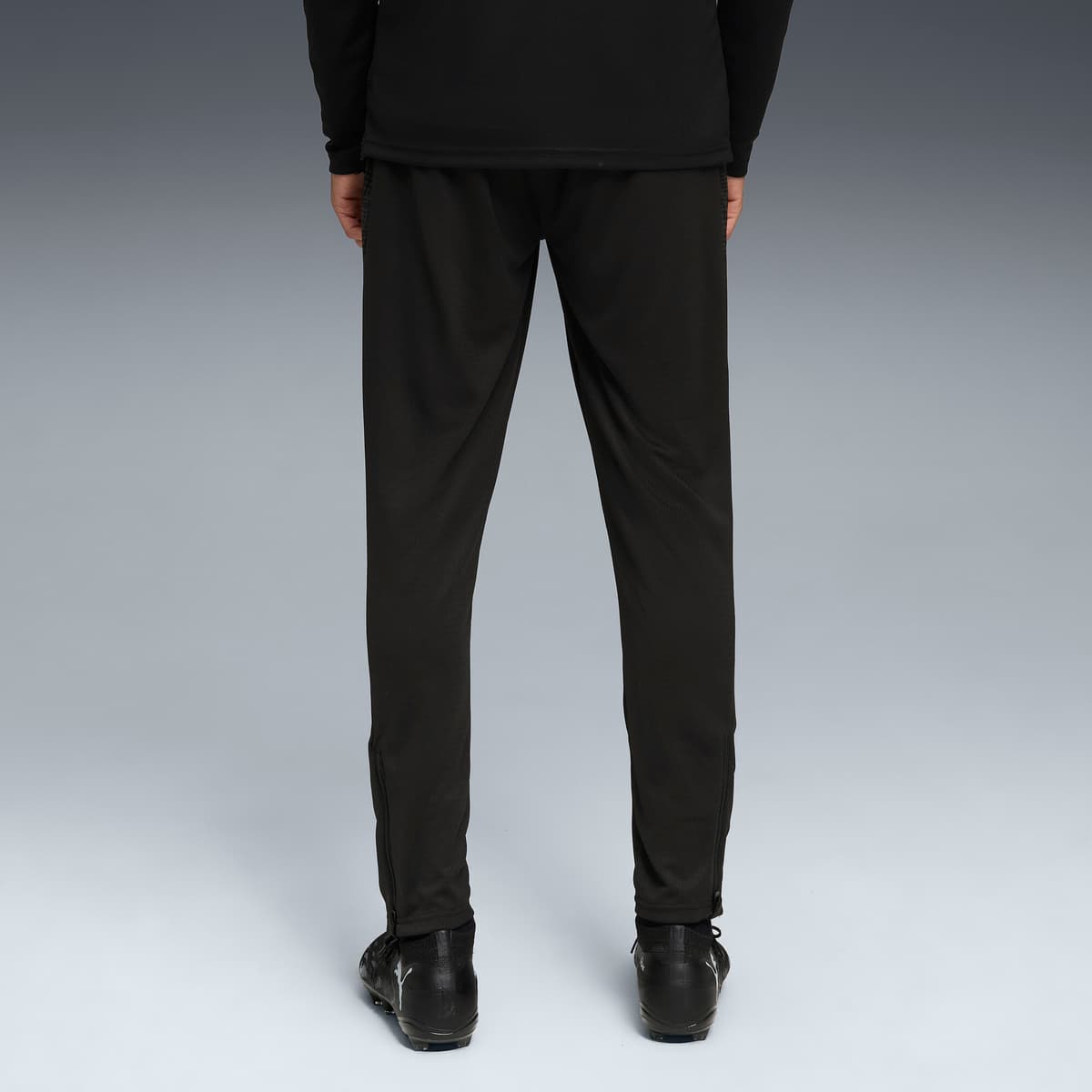 PUMA AC Milan trainingsbroek voor Heren, Zwart/Rood, Maat XL thumbnail 3