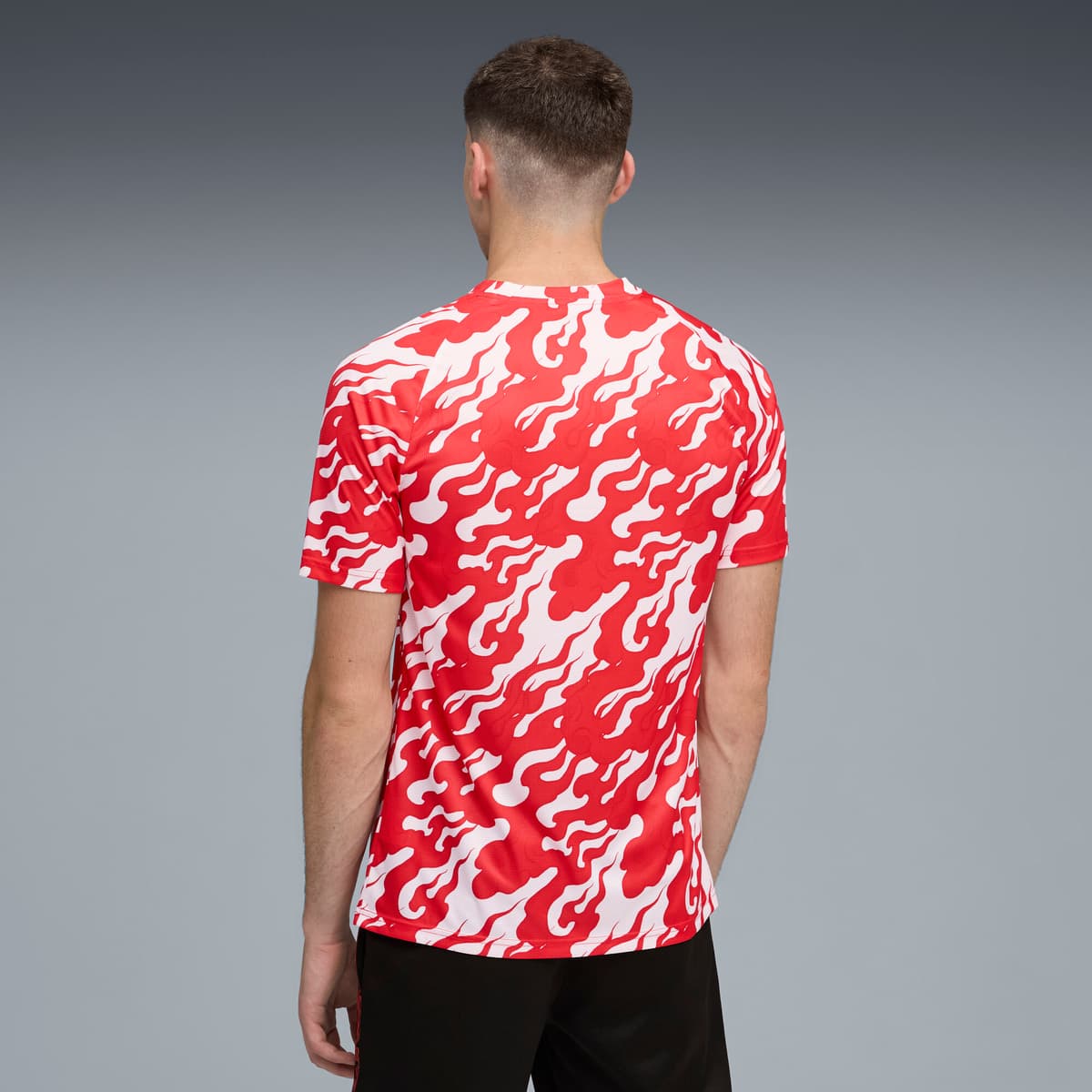 PUMA AC Milan Pre-match shirt voor Heren, Rood/Wit, Maat XXL thumbnail 3