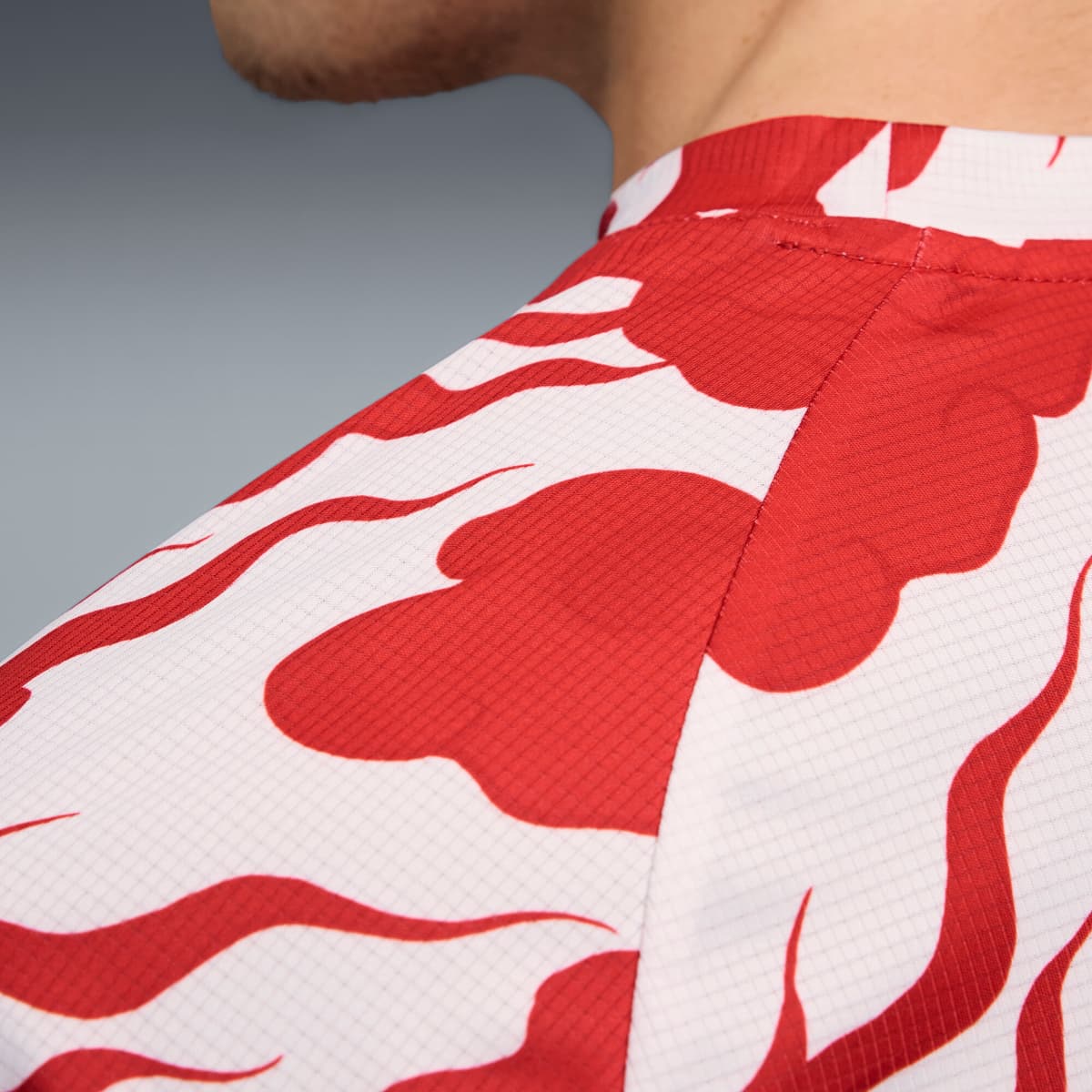 PUMA AC Milan Pre-match shirt voor Heren, Rood/Wit, Maat XXL thumbnail 2