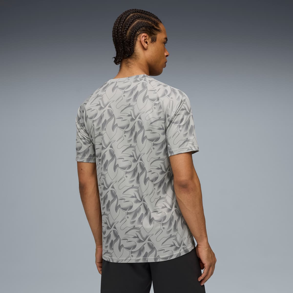 PUMA AC Milan Pre-match shirt voor Heren, Grijs/Wit, Maat L thumbnail 3