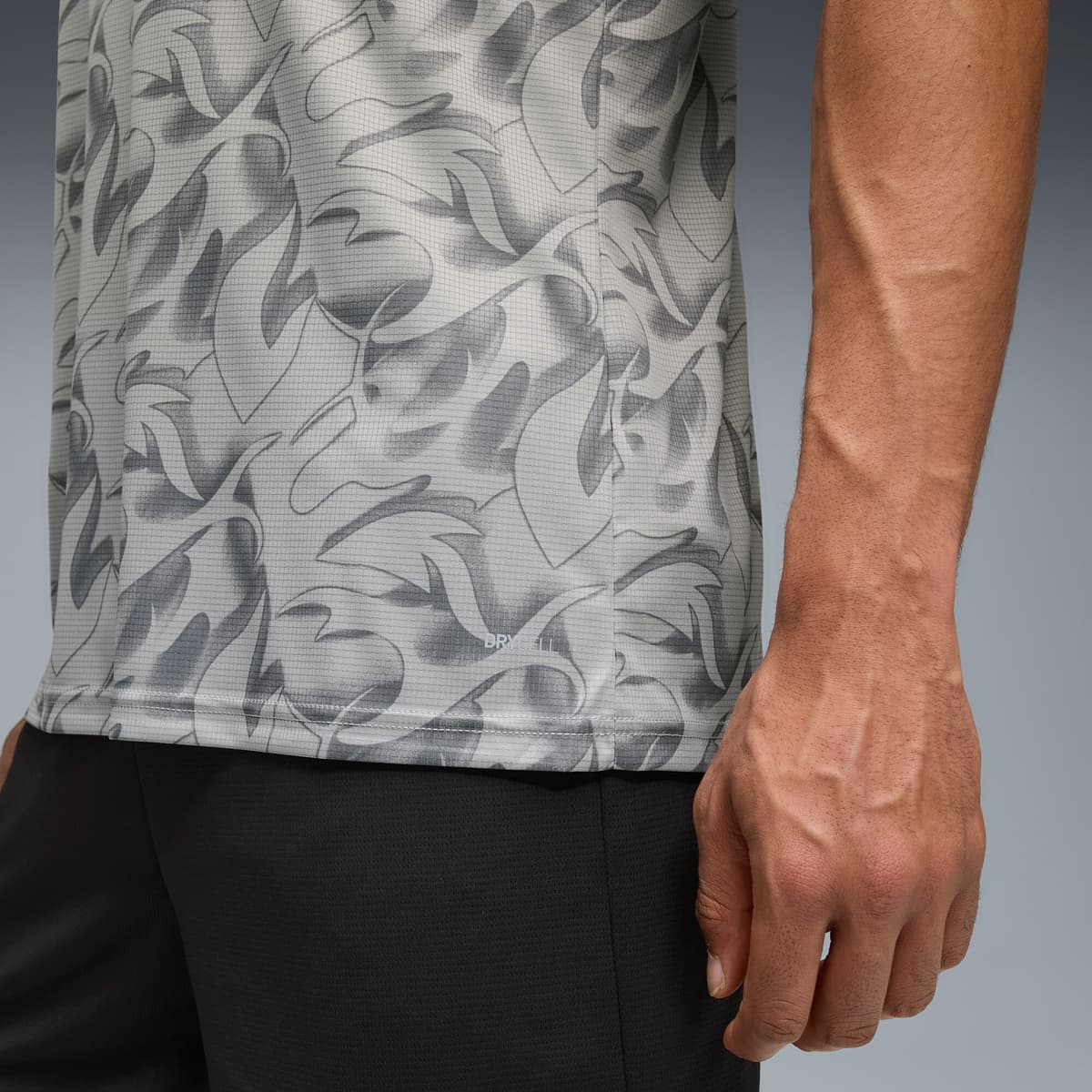 PUMA AC Milan Pre-match shirt voor Heren, Grijs/Wit, Maat L thumbnail 2