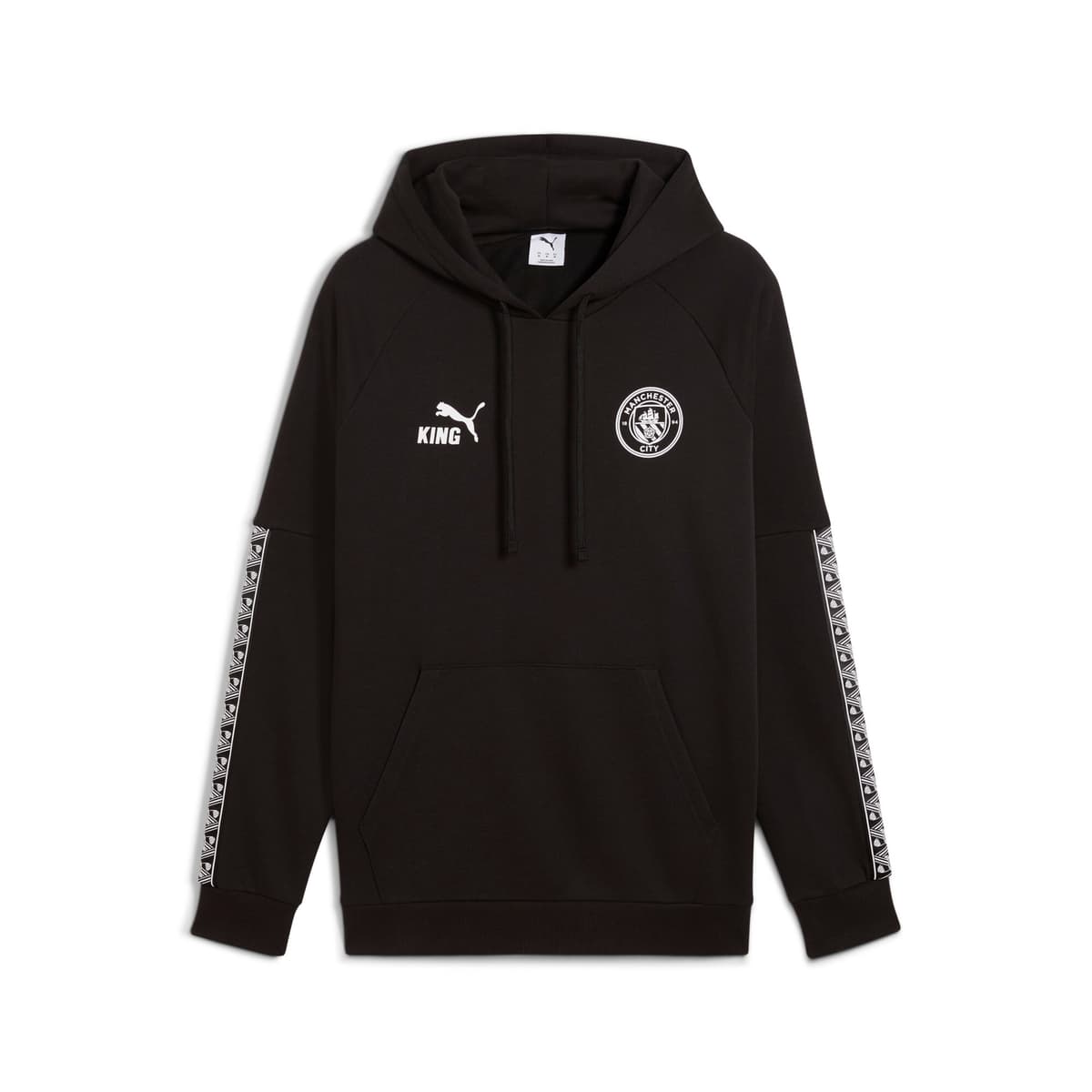 PUMA Manchester City KING hoodie voor Heren, Zwart, Maat L