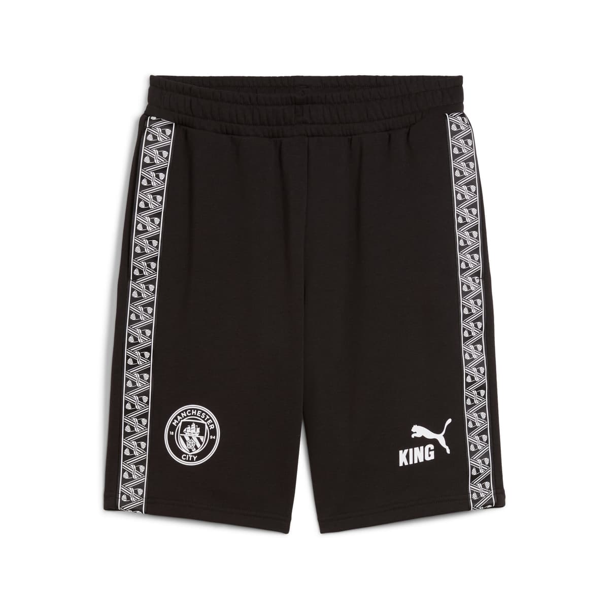 PUMA Manchester City KING sweatshort voor Heren, Zwart, Maat XS