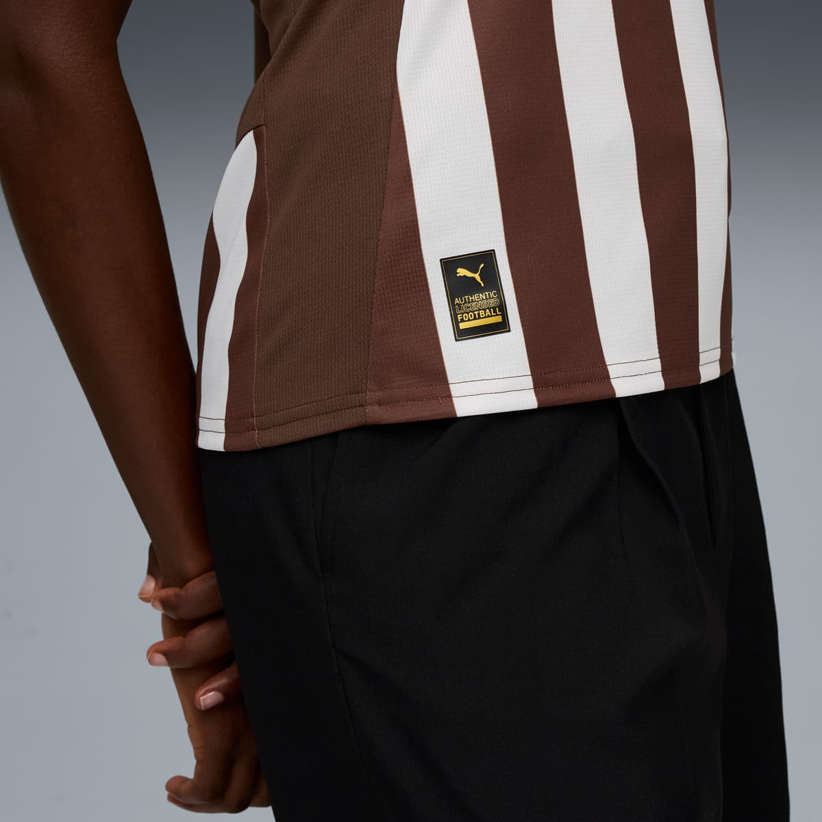 PUMA FC St. Pauli 25/26 thuisshirt voor Dames, Wit/Bruin, Maat XXL thumbnail 2