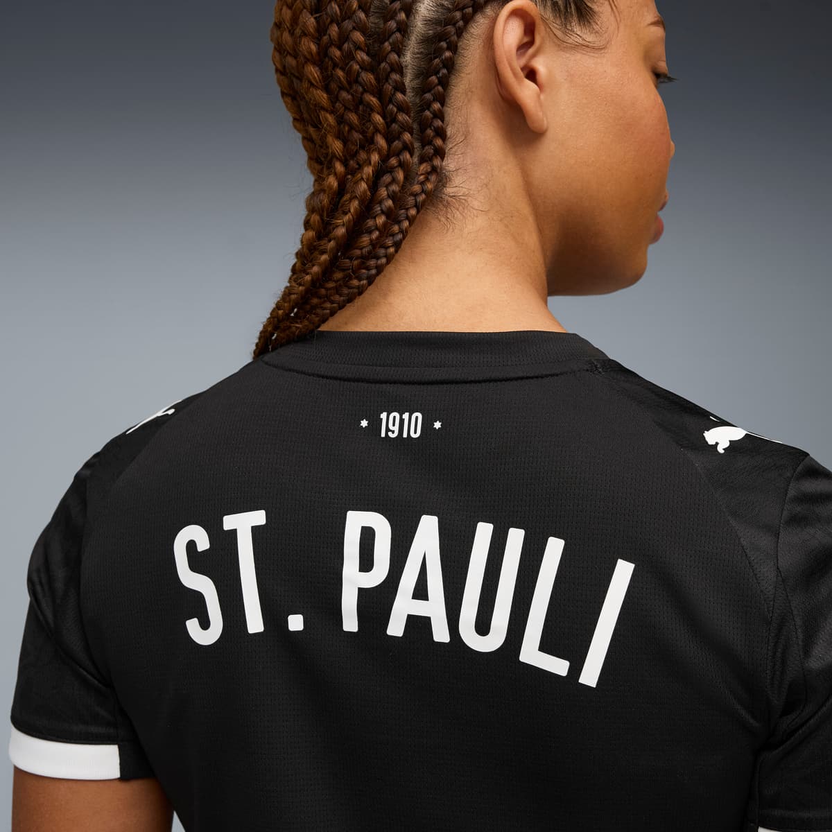 PUMA FC St. Pauli 25/26 derde shirt voor Dames, Zwart/Wit, Maat 3XL thumbnail 5