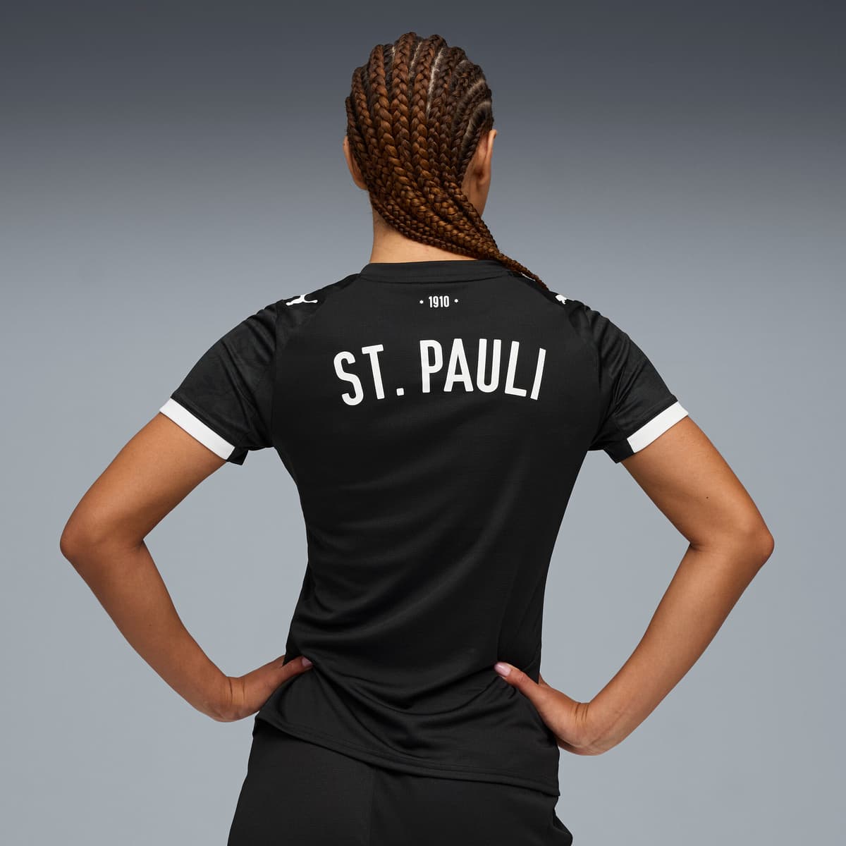 PUMA FC St. Pauli 25/26 derde shirt voor Dames, Zwart/Wit, Maat 3XL thumbnail 3