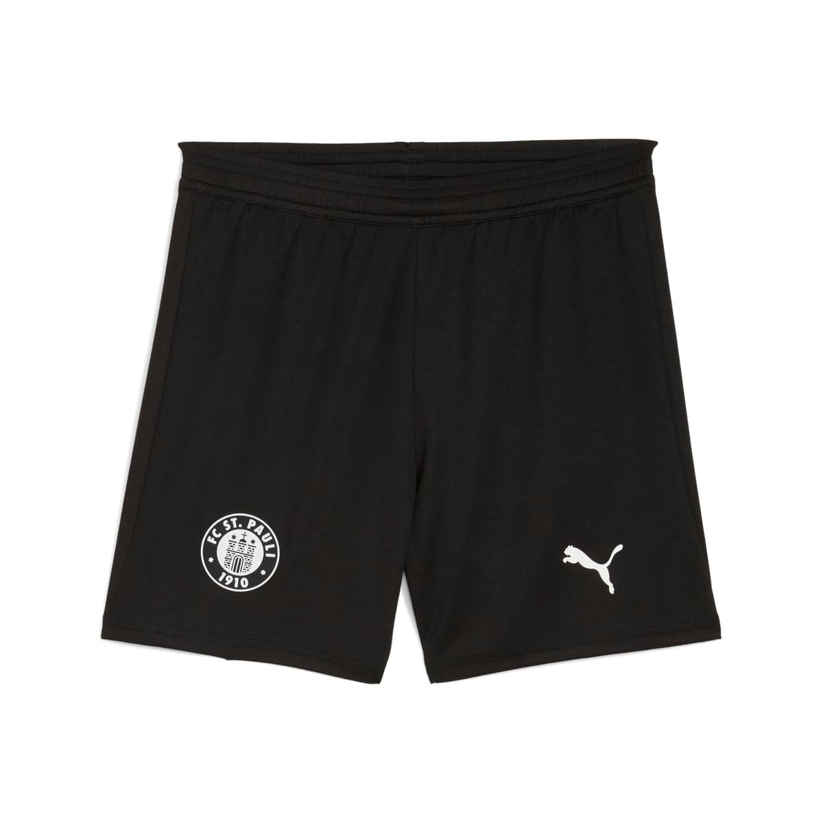PUMA FC St. Pauli 25/26 short, Zwart/Wit, Maat 3-4Y thumbnail 3