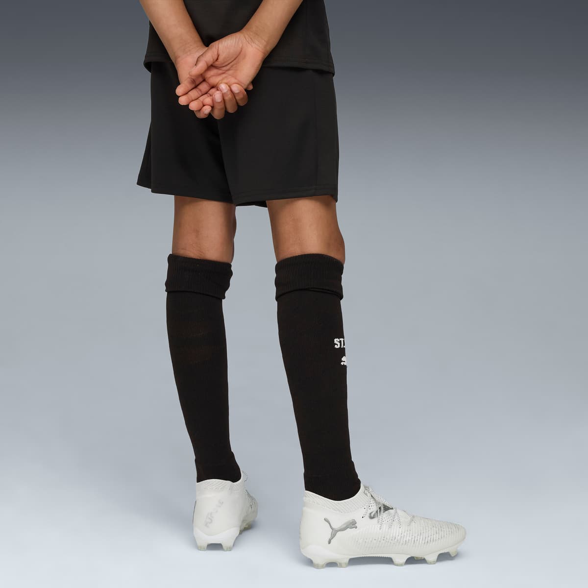 PUMA FC St. Pauli 25/26 short, Zwart/Wit, Maat 3-4Y thumbnail 4