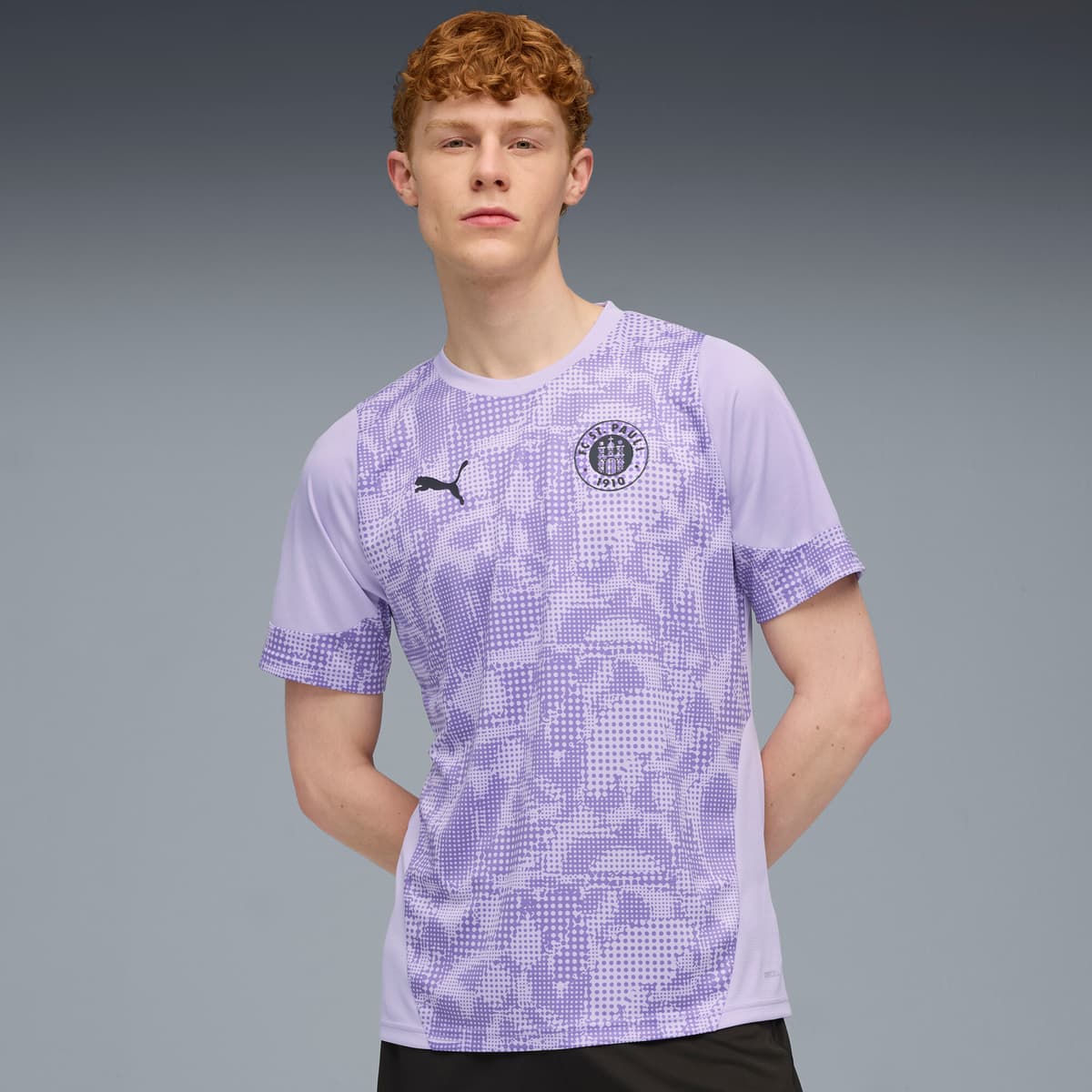 PUMA FC St. Pauli trainingsshirt voor Heren, Zwart, Maat XXL thumbnail 6