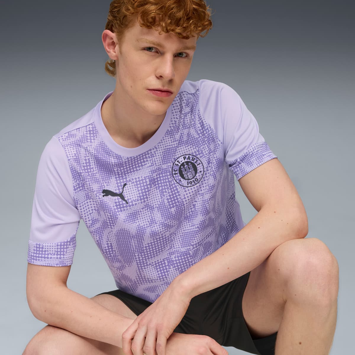 PUMA FC St. Pauli trainingsshirt voor Heren, Zwart, Maat XXL thumbnail 5