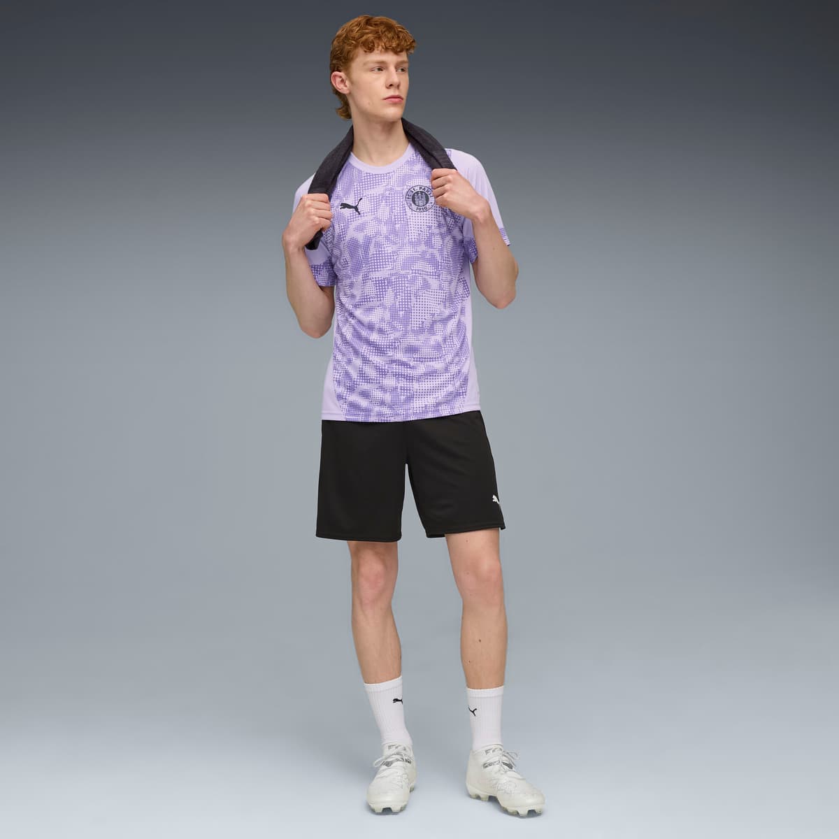 PUMA FC St. Pauli trainingsshirt voor Heren, Zwart, Maat XXL thumbnail 4